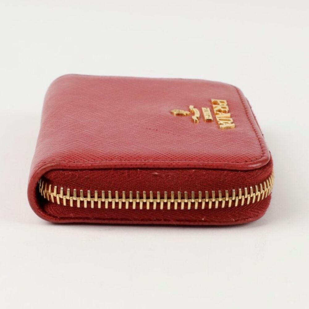Metal Logo Zipper Card Holder - Picture 6 of 8